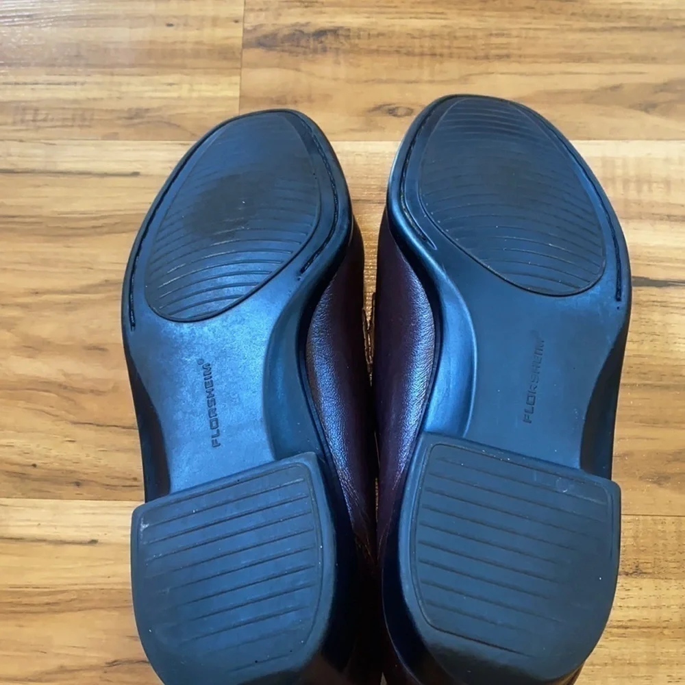 FLS Florsheim RIVA Moc Toe Bit Loafer, burgundy